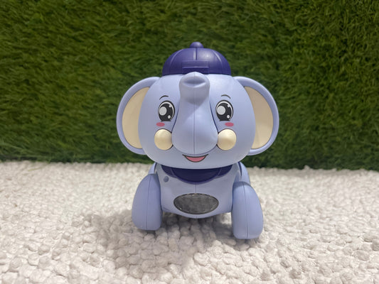 Musical Elephant Crawling Baby Toy